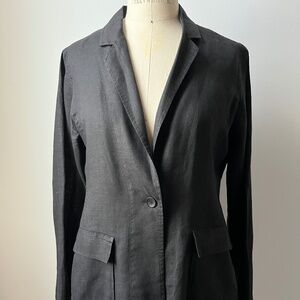 Eileen Fisher linen blazer